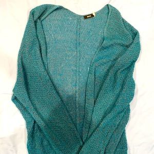 Urban Outfitters teal blue cardigan, small